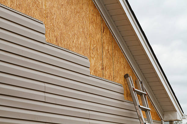 Professional Siding Replacement technician working in Delaplane, VA